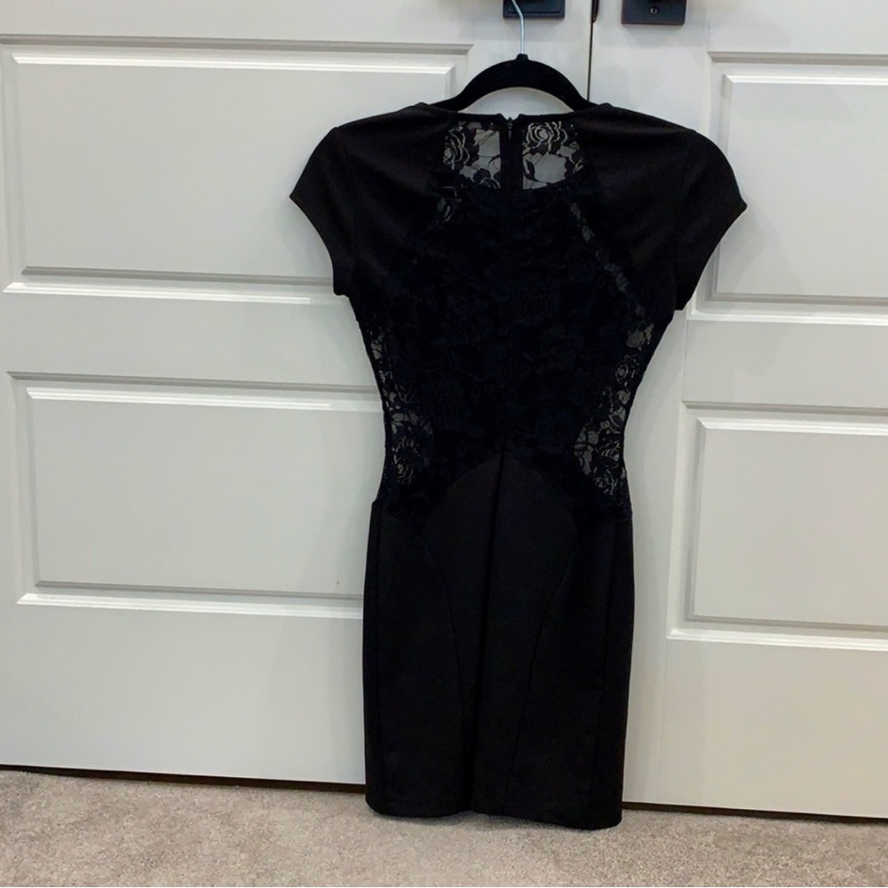Black Lace Dress - Small